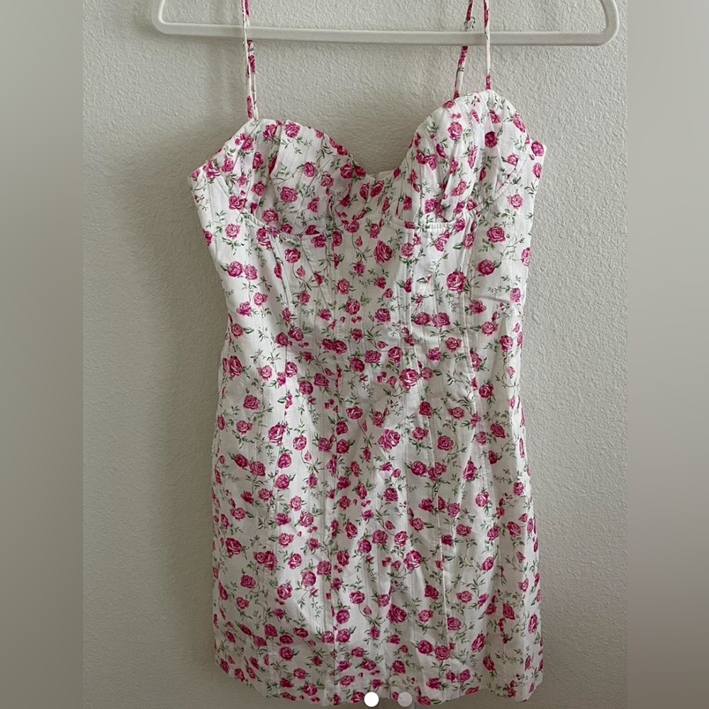 Zara Floral Print Mini Dress